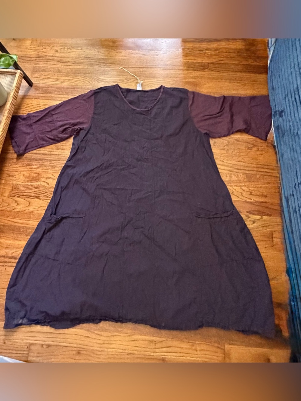 * Blue Fish women’s organic cotton linen dress size 1